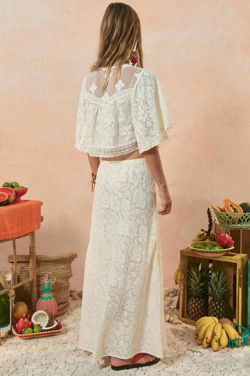 Free Love Lace Bias Skirt - Image 2