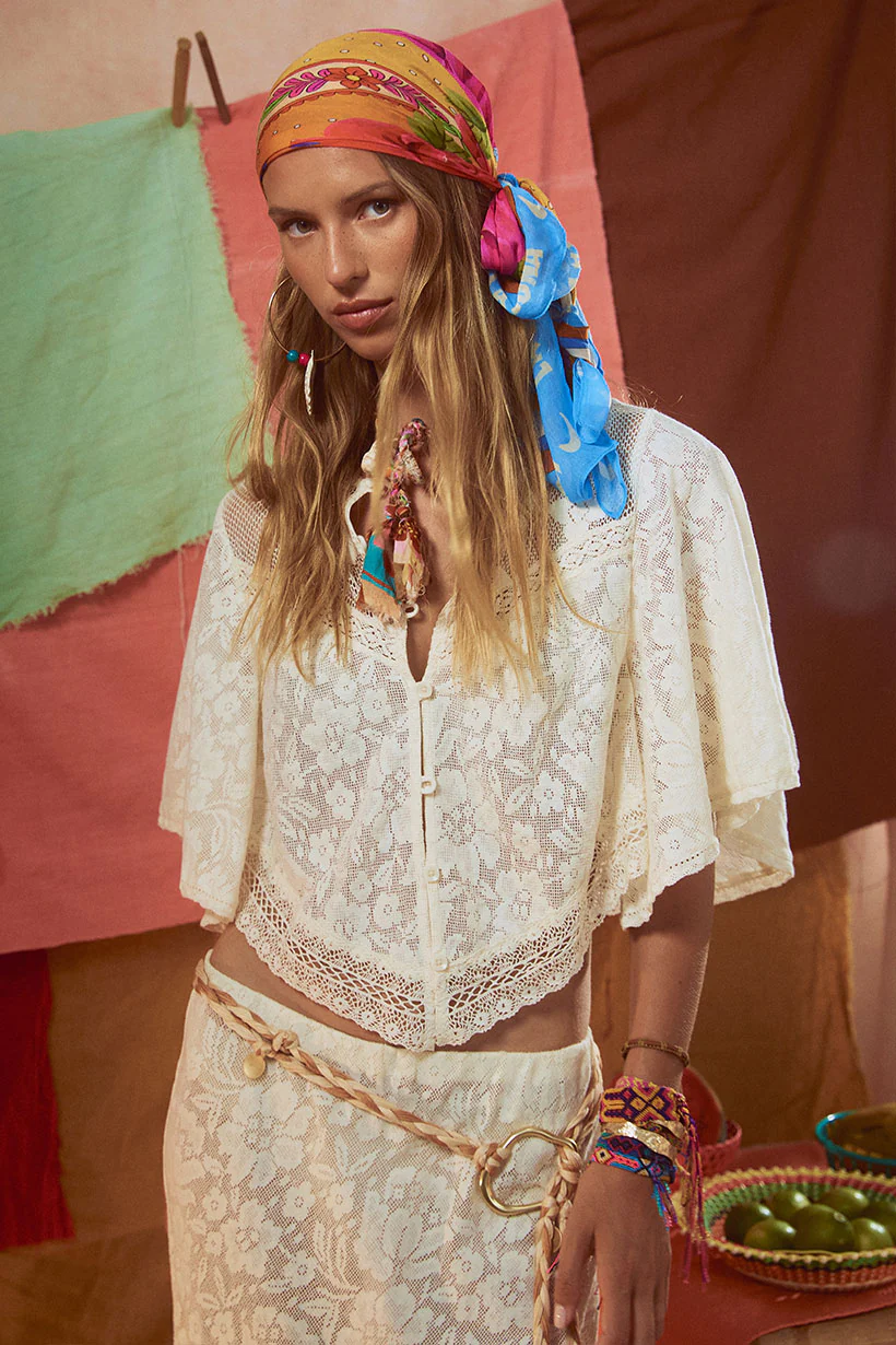 Free Love Lace Crop - Image 2