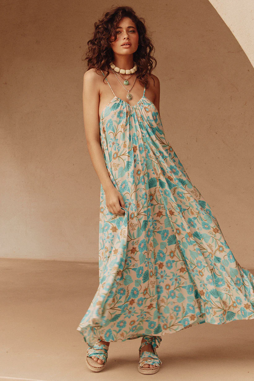 Goldie Strappy Maxi Dress - Image 3