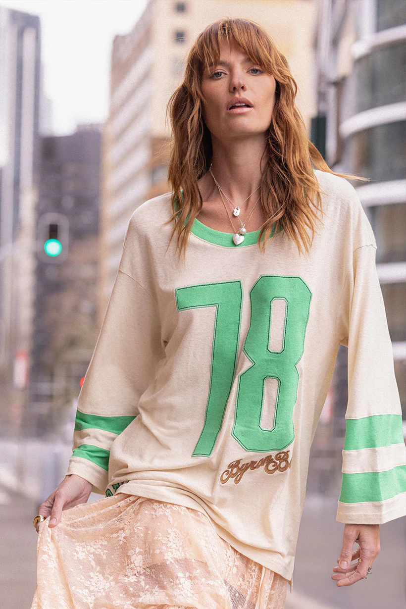Homecoming Long Sleeve Biker Tee