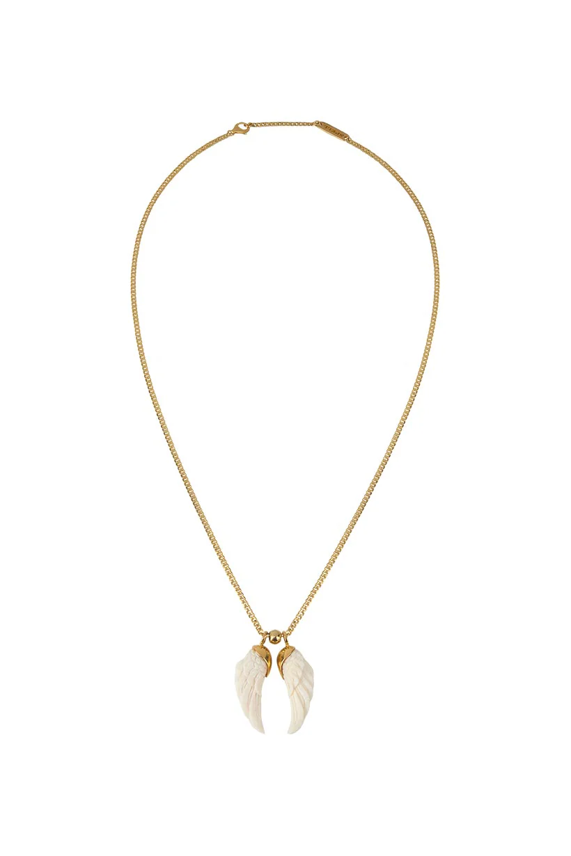 Icarus Charm Long Necklace