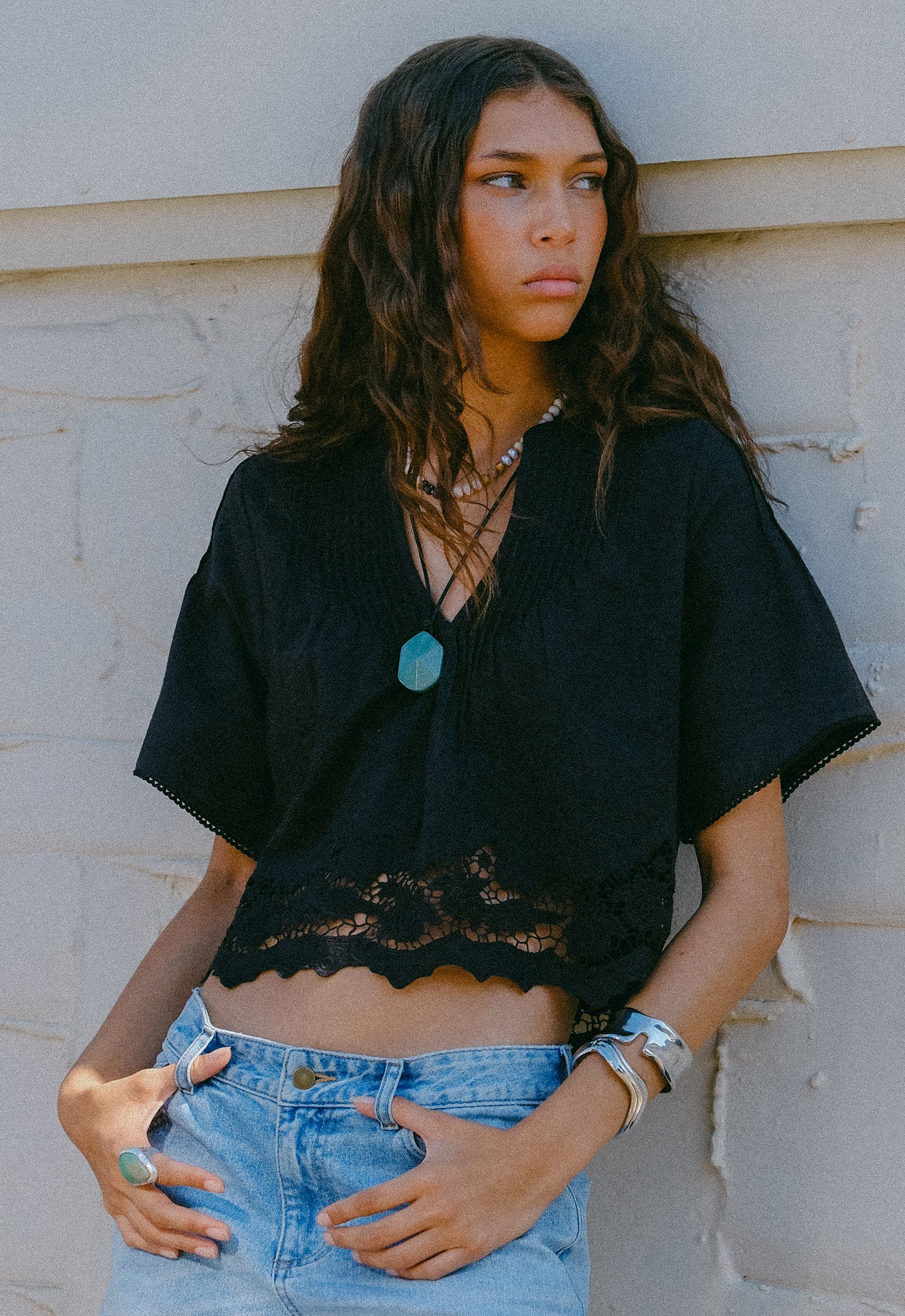 Kala Short Sleeve Blouse - Image 6