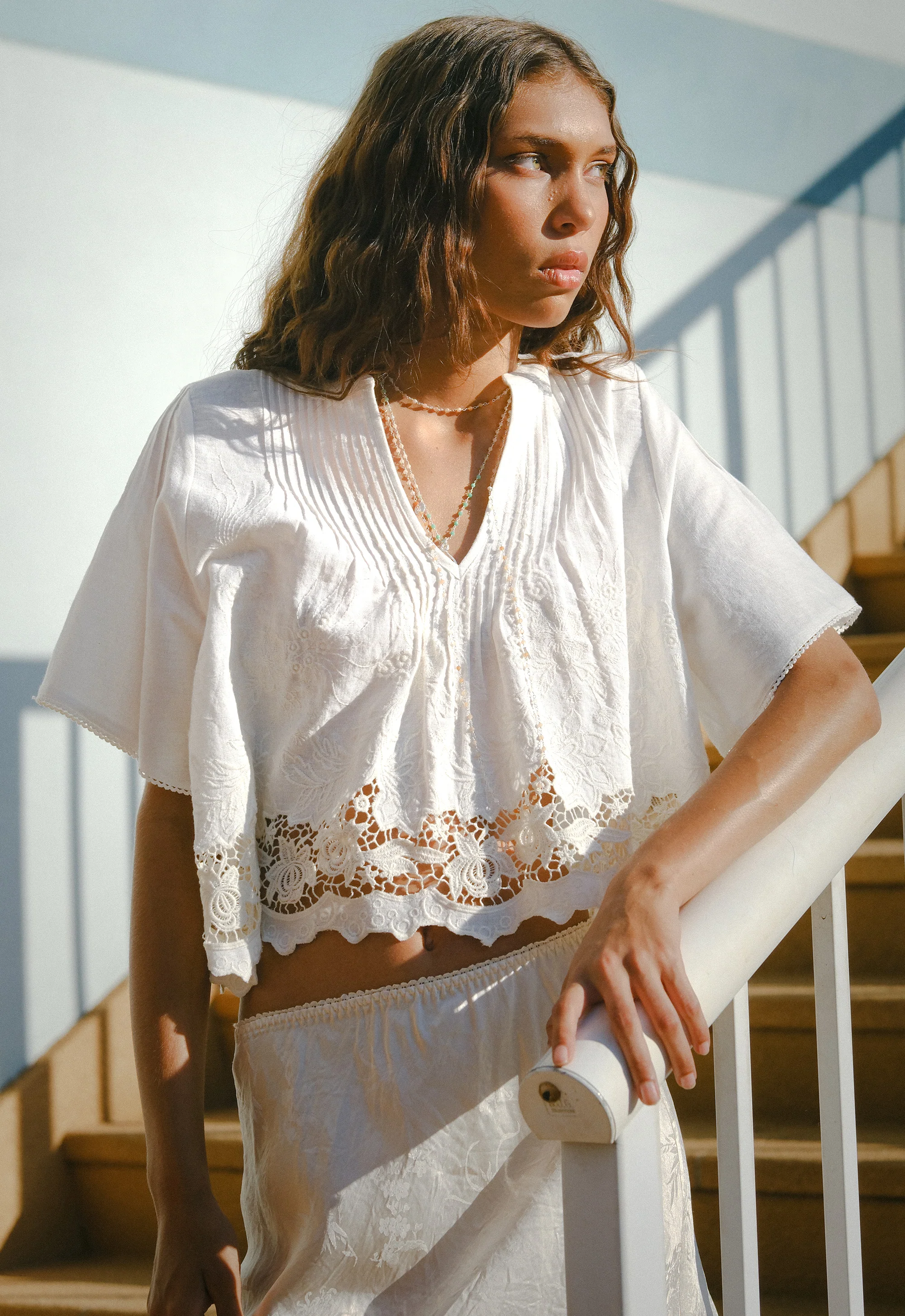 Kala Short Sleeve Blouse - Image 6