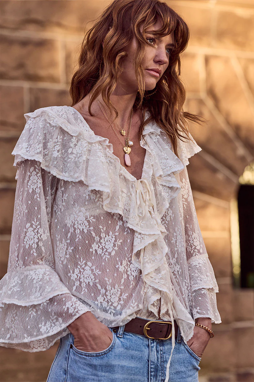 Labyrinth Lace Blouse - Image 5