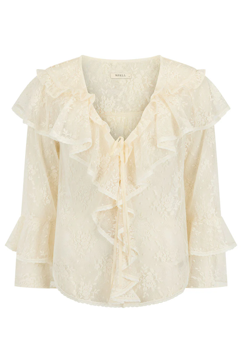 Labyrinth Lace Blouse - Image 7