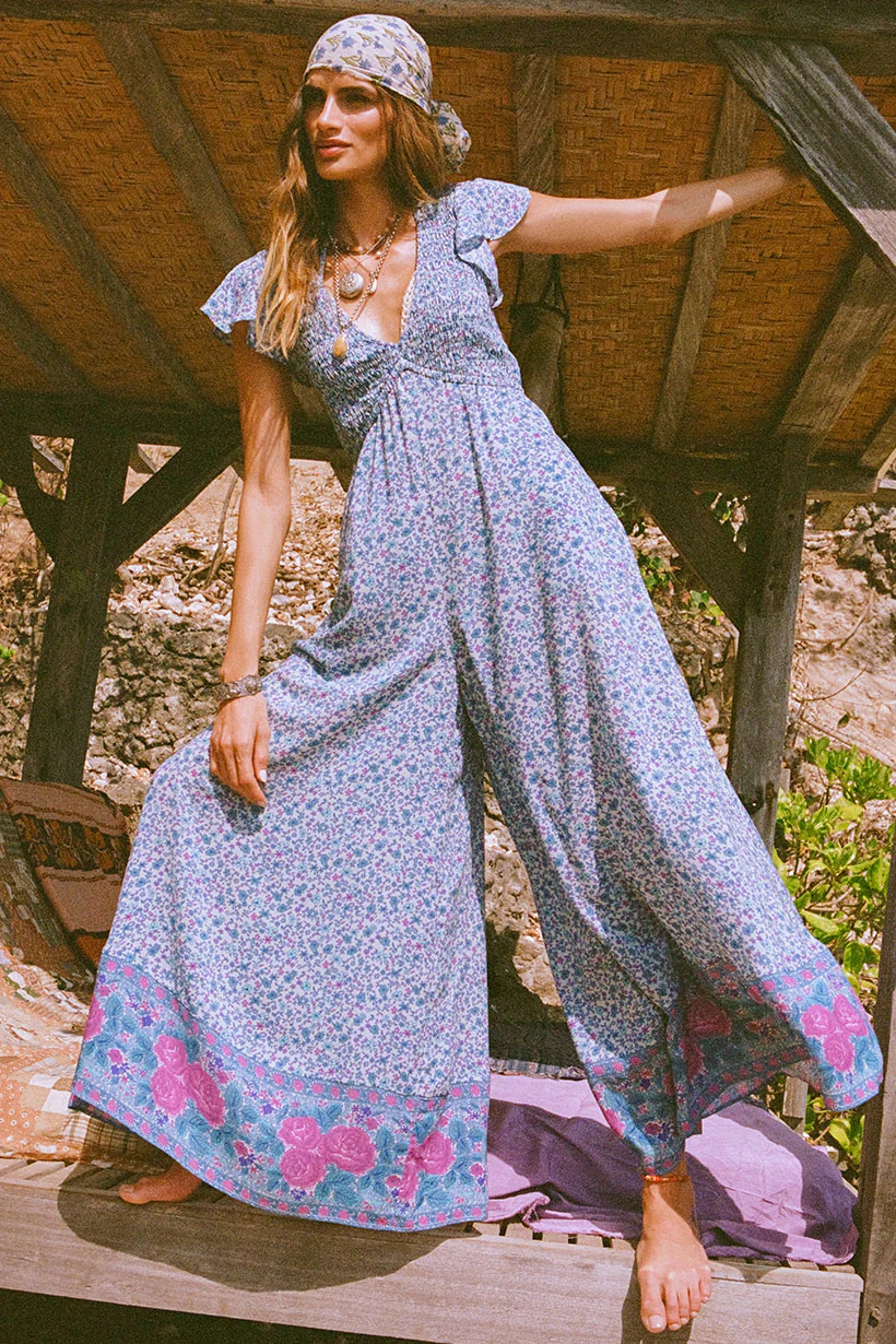 Love Jetty Shirred Jumpsuit - Image 2