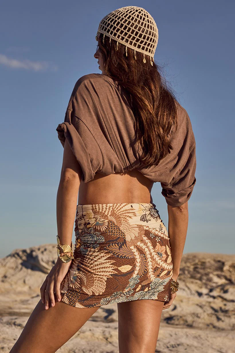 Volcano Goddess Mini Skirt - Image 6