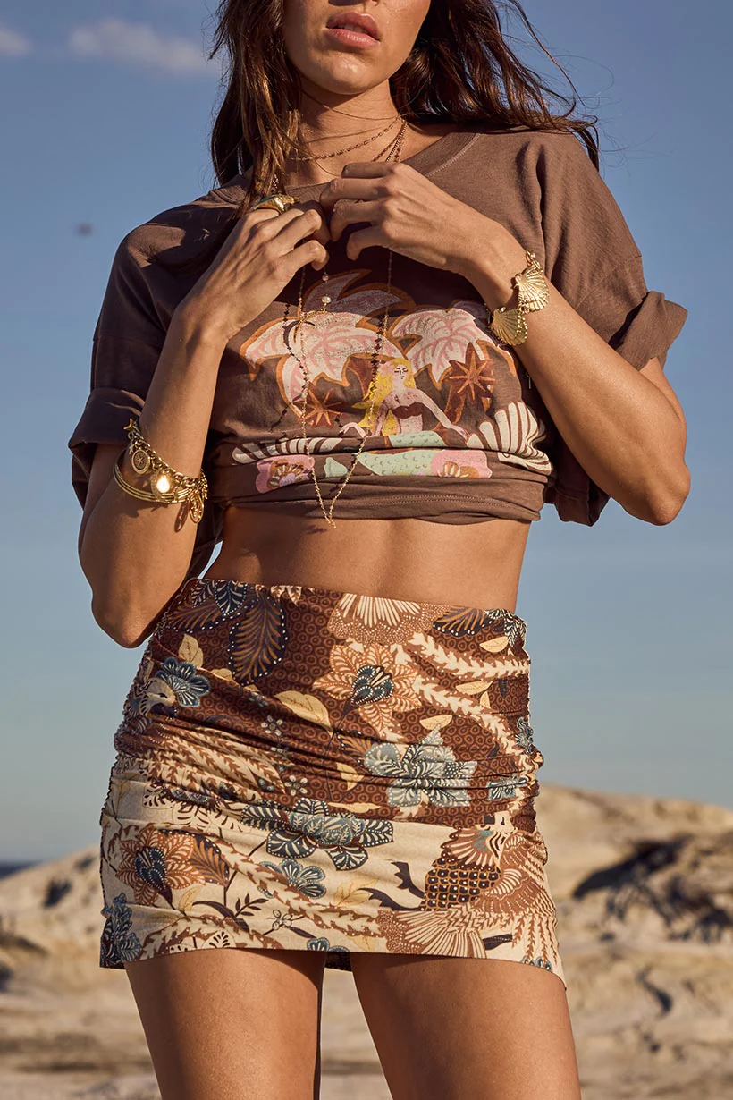 Volcano Goddess Mini Skirt - Image 7