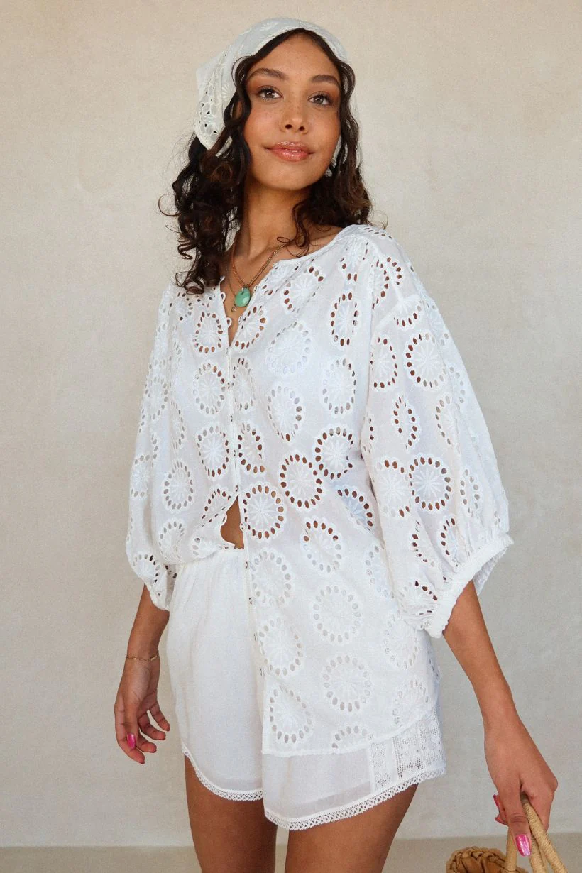 Yaya Lace Blouse