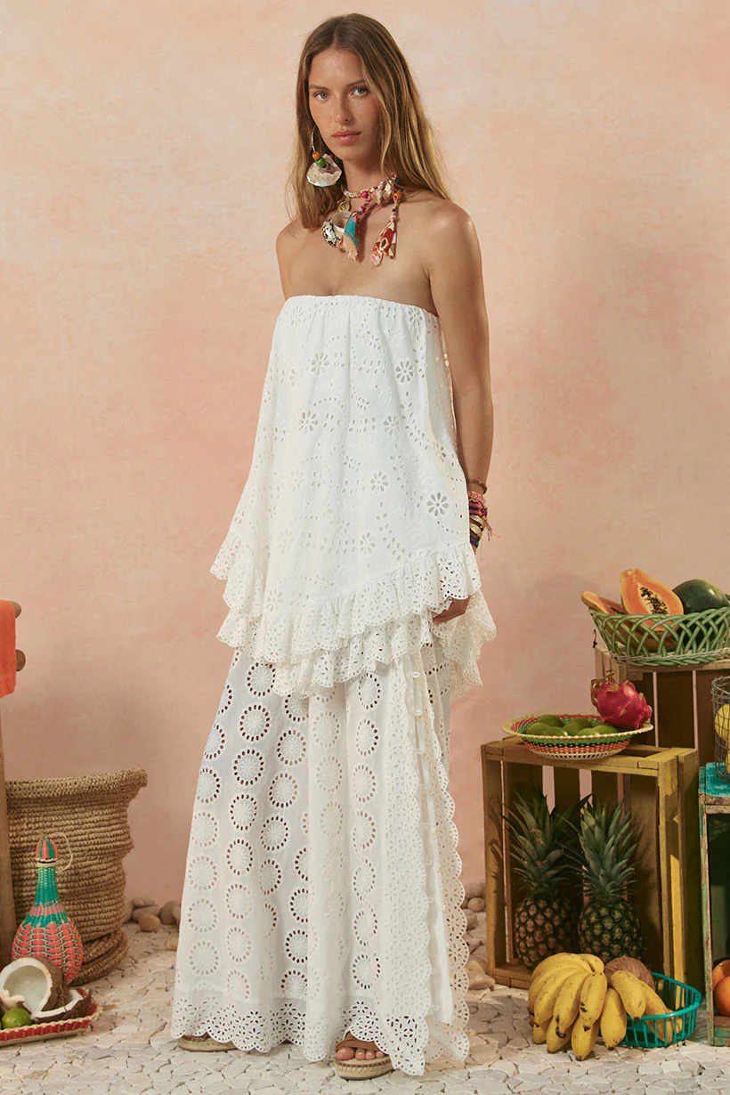 Yaya Lace Scarf Mini Dress - Image 2